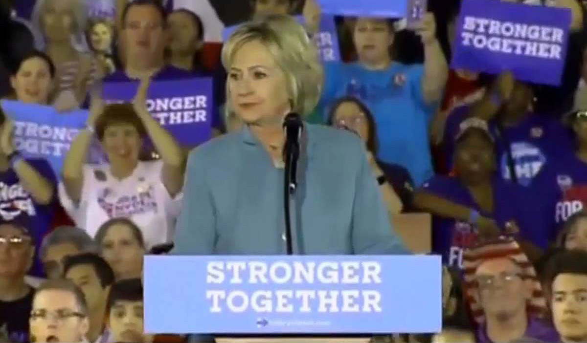 Hillary Clinton in Las Vegas