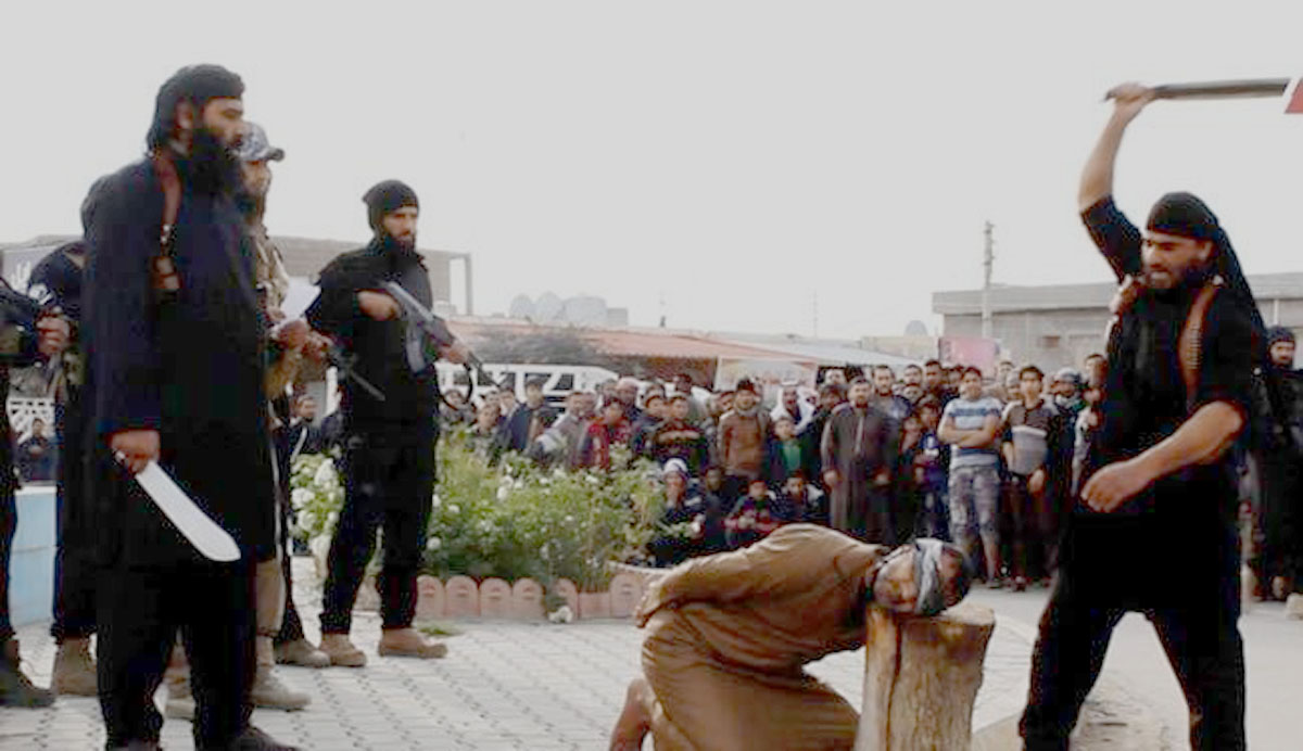 ISIL executioners at work
